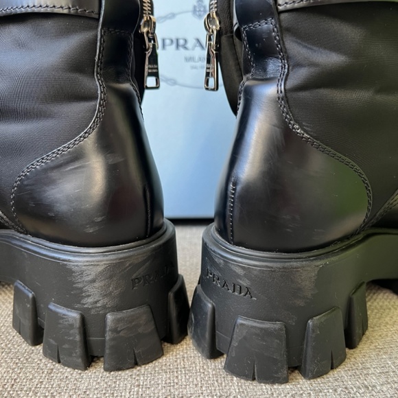 Prada Monolith Boots - Picture 9 of 15